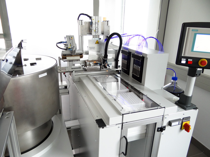 Abfüllsystem für In-vitro-Diagnostika - Gesamtanlage