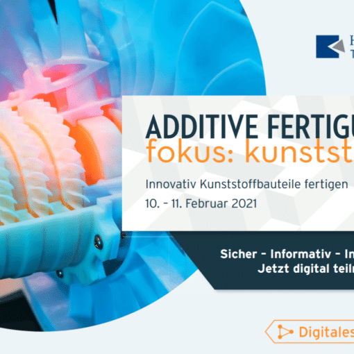 Hanser Tagungen - Vortrag additive Fertigung