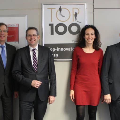 Landrat Hurth bei BAUMANN