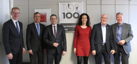 Landrat Hurth bei BAUMANN