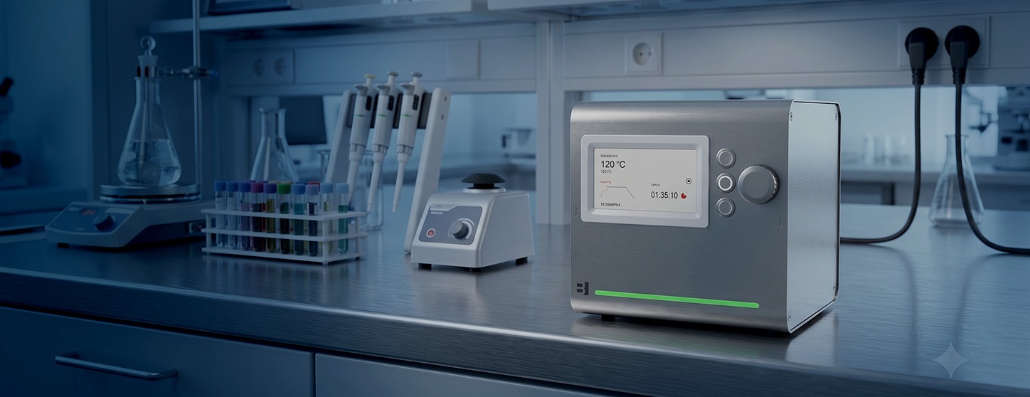 Intelligente Temperiereinheit mit Rampenfunktion und intuitivem Touchdisplay