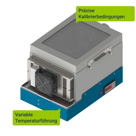 Temperierkammer für präzise Kalibrierprozesse in der Medizintechnik