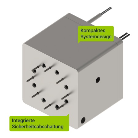 Heizblock für präzise Schweißprozesse runder Bauteile